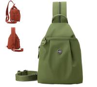 Genérico Pickelect Backpack, Pickelect Waterproof 2-Way Commuter Bag, Large Capacity Oxford Convertible Shoulder Travel Bag, Unisex (Green)