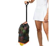 Genérico Picker Upper - Telescopic Handle, Adjustable Compact Tennis Ball Retriever Basket | Ball Collector for Men, Women, Boys, Girls, Youth, Teens, Athletes, Cyclists, Golfers, Indoor & Outdoor