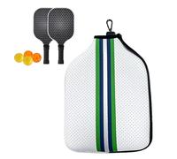 Genérico Pickle Ball Racket Cover - Paddle Bag Rackets Cover Holder Sleeve Case - Pickle Ball Racket Carrier, Holder Sleeve Case Protector, 24x31cm/9x12 Inches