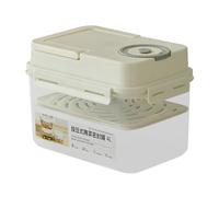 Genérico Pickle Container - Press-type 4L Korean Pickling Leakproof Storage Box - Fermentation Container | for Camping Picnic Home Kitchen Food Pantry Refrigerator Sauerkraut Cooking