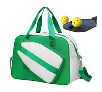 Generico Pickleball Bag, Racket Sports Handbag, 18.11x12.99x7.87 inches Shoe Compartment, Large Capacity Paddle Storage Sling, Sturdy Organizer for Court, Tournament Leisure, Gym Travel