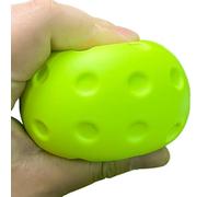 Generico Pickleball de reducción de ruido, pelota estándar de tamaño estándar, 2,91 x 2,91 pulgadas, Indoor Warm-Up Training, Silent Pu Practice Ball for Beginners, Professionals, Home, Backyard