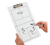 Genérico Pickleball Training Board, Erasable Coaching White Board, 13.78x8.66in Portable and Portable Design, Robust Construction Training Aid for Game Strategy, Team Practice