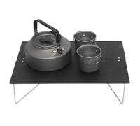 Genérico Picnic Folding Table - Rectangular Portable Tray Table F Or Camping, Banquets, and Outdoor Use | Multipurpose Use Lightweight Foldable For Holding Food, Laptops, Drinks, and More