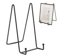 Genérico Picture Frame Holder Stand - Iron Universal Tabletop | Easel Display Rack | Plate Stand Photo Book Sign Album Dish Painting Holder For Home Office Retail Decor Gallery Craft Display