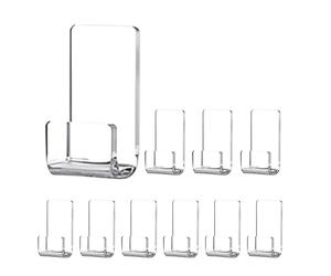 Genérico Picture Stand - 4g Adhesive Floating Support, Storage Bracket | Lightweight Comic Showcase, Protective Film Polished Edge Modern Dorm Apartment Decor Accessory Items with Living, Office and