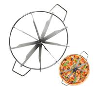 Genérico Pie Slicer Tool, Cake Portion Cutter, Food-Grade Dessert Divider, Even Marker Design, Server, Easy-Grip Handle Utensil, Perfect for Birthday, Bakery, Home, 13.39x11.02x1.97 inches
