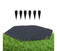 Generico Piedras de la ruta - Juego de steping de jardín de 12 pulgadas, pavimentos decorativos no deslizantes, postes de tierra seguros incluidos | Elegantes trampolines de lanzamiento,