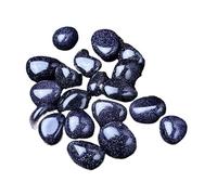Genérico Piedras rodadas de obsidiana arcoíris Naturales de 200g for energía, Cristales pulidos de protección for Reiki, Equilibrio de Chakras(Blue Sandstone,10-20mm)