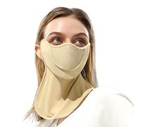 Genérico Piel Coser solar unisex que cubre el tipo de oreja colgante collar pareja de lo contrario no funciona, caqui, Talla única