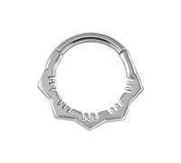 Genérico Piercing de elegante para la nariz, anillos para tabique, accesorio de acero inoxidable para cartílago de la oreja, accesorios de para cuerpo, piercing de uso diario