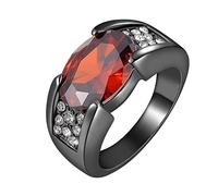 Genérico Piercings Anillos Regalo con incrustaciones de las mujeres de la originalidad de los hombres de fiesta y negros con anillos de la joyería de Limpiador Juguetes Anillos, 13, Poliéster, Spandex