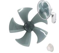 Genérico Pieza para Ventilador | Flujo De Aire Potente Y Una Cobertura Más Amplia | Pieza de Repuesto para Ventiladores de Mesa | Adecuado En Cocina, Dormitorio, Salón, Restaurante, Hogar Y Hoteles