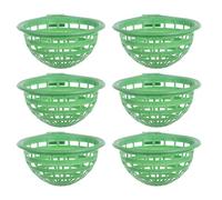 Generico Pigeon Nesting Bowls, 6 piezas, Breeding Bowl for | Cage Breeding Tray | for Parakeets, Cockatiels, Lovebirds, Pigeons, Quail And Budgies