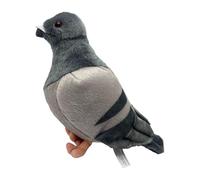 Genérico Pigeon Plush | 7.9 Inch Soft Cute Simulated Doll | Stuffed Animal Plush | Cartoon Pigeon Toy Bird Stuffed Doll | For Boys Girls Kids Collectors Christmas Birthday Home Office Dorm Car Sofa