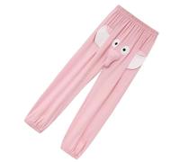 Genérico Pijama Humorístico - Pantalones De Noche Transpirable - Pantalones Elefante para | Para El Dormir La Habitación El Salón El Dormitorio El Apartamento Les Hotels L'cole Les Fêtes, rosa, XL