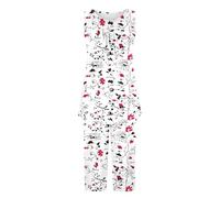 Genérico Pijama Invierno Pijama Personalizado Sleepshirt Pijamas De Verano Conjuntos De Pijamas para Mujer Camisetas Sin Mangas Plisadas Y con Bolsillos Lindo 2 Piezas Mujer Saten White S