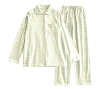 Genérico Pijama Mujer Invierno Pijama Mujer Franela Térmica Manga Larga Ropa De Estar por Casa Suave Y Cálida para Noches Frías De Invierno