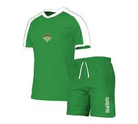 Genérico Pijama Real Betis Balompié Verano Manga Corta Infantil Producto Oficial (12)