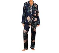 Genérico Pijamas De Mujer,Pijamas De Dos Piezas Y EláSticos Coloreados del Desgaste del De Ding para Las Mujeres