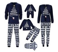 Genérico Pijamas Navidad Familia, Pijama Familiar a Juego con Estampado de Renos, Pantalón de Cuadros Rojos, Blancos y Negros, Familia con Mascotas, Navidad, Adultos Unisex, Leotardo, Pijama