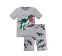 Genérico Pijamas Niños Manga Corta Infantiles Imprimir Conjunto de para bebés y pequeños Pantalones Cortos Conjuntos Ropa Clásicos Lounwear Trajes 6 Meses a 7 años