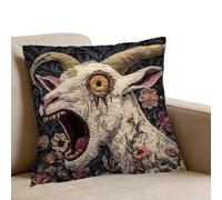 Genérico Pillow Covers | 45x45x1cm Funny Screaming Goat Home Decor,Soft Pillow Covers Adaptable Home Decor Accessory | For Bedroom Couch Sofa Chair Bed Car Office Dorm Apartment Farmhouse Restaurant
