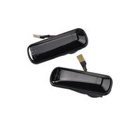 Genérico Piloto Intermitente 2 Uds Luces LED Posición Lateral Dinámicas Indicador Señal Giro Coche Para Civic EK 3 4dr Ballade Para CRV Para Prelude 1995-1999 Intermitente Retrovisor(Smoked Black)
