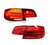 Genérico Piloto trasero coche Para Serie 3 E92 Para M3 330 335 | Juego completo de luces traseras LED, posición/freno/intermitente/antiniebla/retroceso, 4 piezas, plug-and-play(4PCS Red)