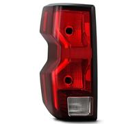Genérico Piloto trasero Para Chevy para Colorado 2023 2024 2025 | Luz trasera halógena, posición/freno/intermitente/retroceso/antiniebla, 85465173 86495174, plug-and-play(Izquierda)