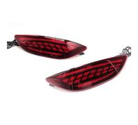 Genérico Piloto Trasero Para Hyundai Para Accent, Para Verna, Para Solaris Para Brio 2008-2015 Luces De Freno, Intermitentes Y De Circulación Diurna Luz Trasera Freno(Color 2)