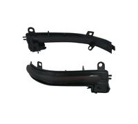 Genérico Pilotogiro Para 1 2 3 4 X1 F20 F30 F34 F36 E84 F87 I3 Luz LED Intermitente Negra Dinámica Espejo Retrovisor Secuencial indicador(Yellow 2pc)