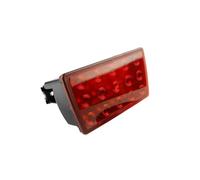Genérico Pilotos Traseros 1x lente roja LED luz antiniebla trasera freno marcha atrás para Subaru para WRX para STi XV para Crosstrek para Impreza Luz Trasera