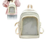 Genérico Pin Display Backpack - Casual Clear Window Backpack, Fashion Kids Bookbag for Collectors, Students & Cosplayers, Stylish Display Rucksack for Travel, School, Daily Commute and Events