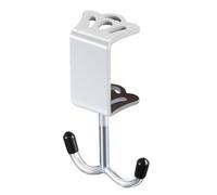 Genérico Pince sous le, de serrage pour - Support de en fer à double pour - Crochets de à dos, épaisseur réglable pour sous la Table, porte de placard de