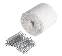 Genérico Pinch Pleat Tape - Meeting Your Needs, Curtain Heading Deep Pinch Pleat, Stylish Home Decor Projects | Yards Pleater Tape For Curtains, Cloth Heading Accessories For Bedroom & Living Room