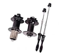 Genérico Pinchos para Bicicleta 36 Agujeros Bicycle Hub 8/9/10/11 Velocidad Impermeable MTB Bike Frontal Hubs Trasero Kit de liberación rápida