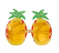 Genérico Pineapple Sunglasses, Tropical Novelty Eyewear, Summer Costume Accessory, ABS Frame for Party Travel Photos, Fun Beach Holiday Look, Adults Kids Men Women Use for Stage or Road Trip
