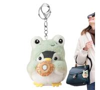 Genérico Pingouin en Peluche, pingouin en Peluche,Porte-clés Penguin - A s clés en e bles 10Cm ssoires p à Dos, sacs à Main, Sac à Main