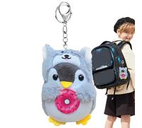Genérico Pingüino De Peluche | Llavero De Peluache De Pingüino, Lindo Llavero De Muñeco De Pluche De Pinino, Llavro Portátil, Colgante, Llaero, Decoración para Mochila, Bolsos, Bolso