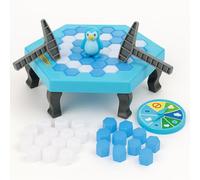 Genérico Pingüino Juego Divertido Familiar, Crack De Hielo De Pingüino, Juego De Rescate De Pingüinos Hielo, Pingüinos Juguete Rompecabezas para Niños 3+ Años