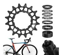 Genérico Piñón Cadena, 16T/18T Accesorio Cambio Rueda Dentada, Corona de Rueda Trasera, para Niños, Jóvenes, Adultos, Principiantes, Ciclismo De Montaña Y Carretera, Al Aire Libre, Calle