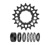 Genérico Piñón Cadena Adaptador Bandeja 16 Dientes y 18 Dientes | Piñón Bicicleta Para Adultos Y Principiantes Jóvenes MTB Carretera Bicicleta Ciudad Ciclismo Urbano Al Aire Libre Calle