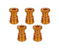 Genérico Piñón Estrecho/Ancho for Bicicleta de Carretera, 130 BCD, Redondo, 38T, 40T, 42T, 44T, 46T, 48T, 50T, 52T, 54T, 56T, 58T, 60T, Compatible con Platos Shimano 5700(5 Gold Screws)