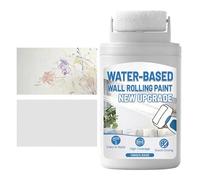 Genérico Pintura interior blanca | Pintura Blanca Para Rodillo De Cien Gramos Para Cubrir Superficies - para Interiores de Paredes,Para Baño Sala Dormitorio Muebles Cocina Pasillo