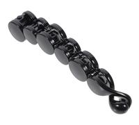 Genérico Pinza Pelo Tipo Plátano Grande Negra de Acrílico Diseño Simple para Sujetar Coleta y Mantener el Cabello en Su Lugar Todo el Día Trabajando Playa