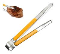 Genérico Pinzas de cocina para cocinar | Utensilios de cocina para servir Pinzas de, de aislamiento de servicio pesado antideslizantes resistentes al calor de metal barbacoa servir ensalada hornea