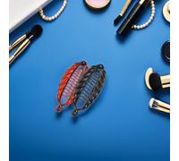 Genérico Pinzas de Pelo Estilo Banana Hechas a Mano 20 Piezas Negras y Café Pinzas Planas para Cabello Fino Accesorios para Peinar Coletas y Moños Sujetadores Flexibles para Mujer y