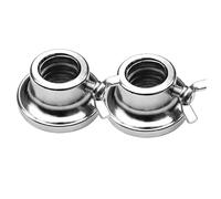 Generico Pinzas de peso para pesas - Peso de donación hexagonal mancuernas, cerraduras 2X collares de | Wight Stoppers, Fitness AR Clips, Reemplazo de la abrazadera de tornillo, abrazaderas de ba
