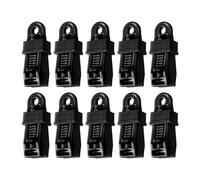 Genérico Pinzas para Tela de Sombra - Abrazaderas Ajustables Resistentes al Viento,Sujetador para Cuerdas de y Toldos de Piscina - para de Piscina Toldo Tienda Red de Sombra Picnic Exteriores